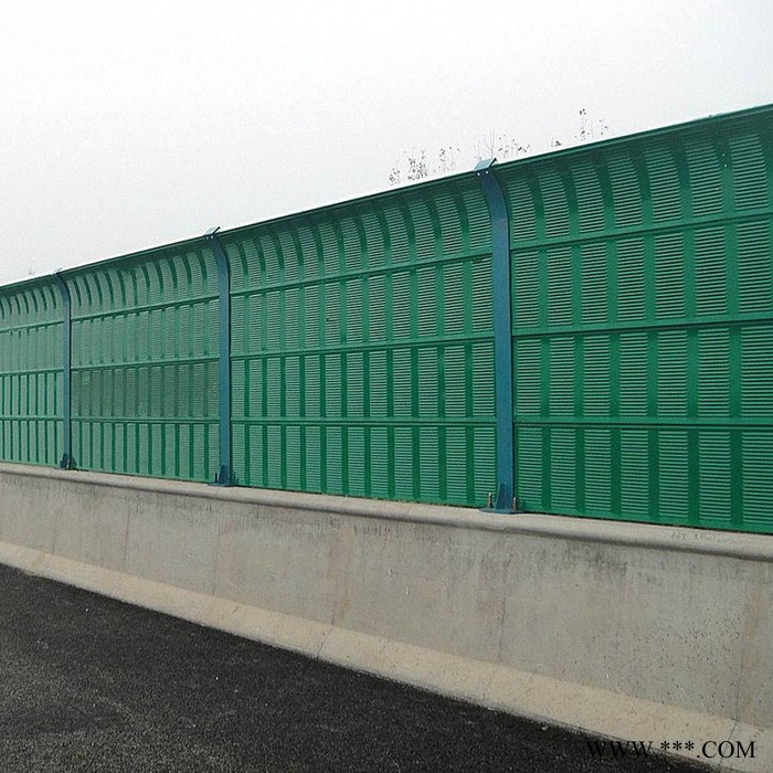 百瑞 量大从优 高速公路金属百叶孔声屏障 景观台隔音屏障 墙铝板吸音图7