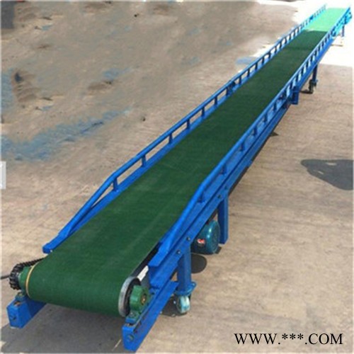 港口装车皮带输送机 六九重工铝型材质水平输送机图5