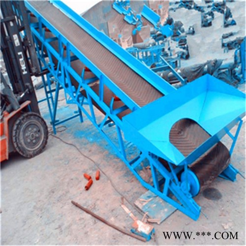 港口装车皮带输送机 六九重工铝型材质水平输送机图3