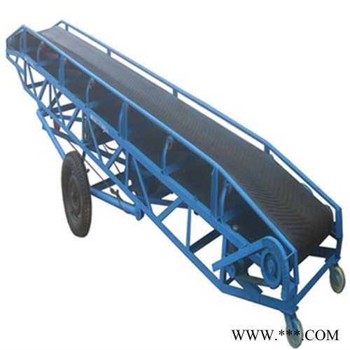 港口装车皮带输送机 六九重工铝型材质水平输送机图2