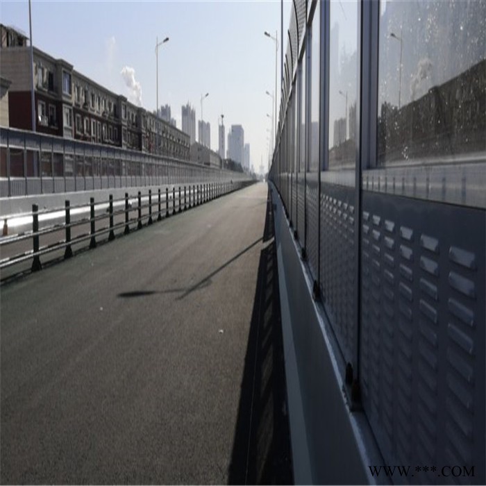 现货供应 城市公路音屏墙 道路交通隔屏 声屏障 高速公路隔音板 铝板隔音墙 声屏障批发图4