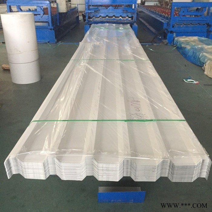 138 6248 5255 腾威彩钢 宝钢 YX35-190-950型彩钢瓦铝瓦腾威 隔音彩钢瓦 冲孔瓦 单层压型铝板图5