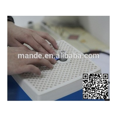 曼德MD902-EU金刚石工具铝型材切割机飞研自动化欧标插头220V蓝色电动磨台自动上水