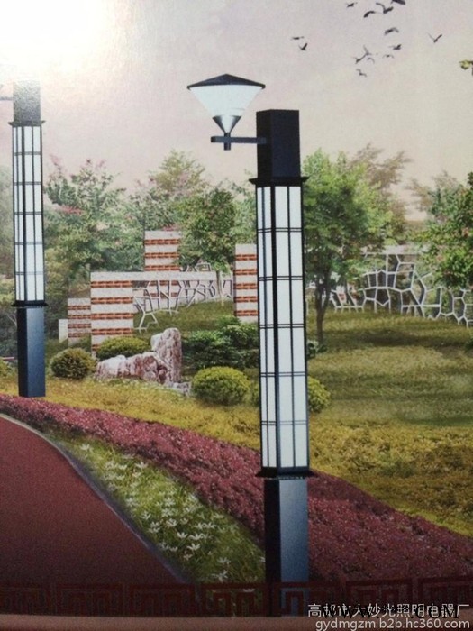 **铝型材庭院灯 校园路灯 庭院柱头灯 户外节能庭院灯 LED庭院灯图6