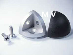 沃萱 斜角连接件 万用连接件 三维连接件工业铝型材  铝合金型材 设备外罩 平机螺栓图2