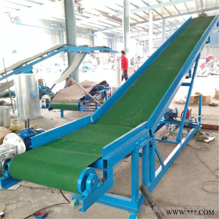 双层皮带输送机 车间铝型材输送机 袋装物料输送机 徐图3