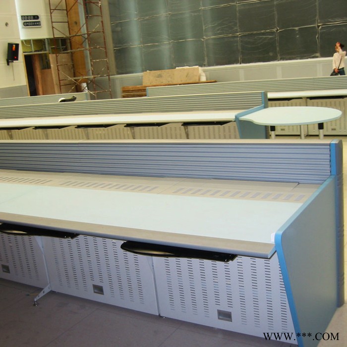 东营中创美WISDOM-B全木面监控指挥工作操作台 安防调度台 19寸加厚铝型材指挥台图3