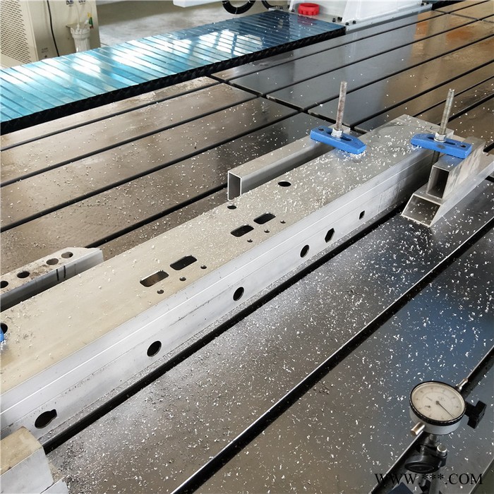 明美数控 供应铝幕墙高速四轴数控加工中心铝幕墙高速双工作台数控加工中心铝型材龙门四轴加工中心圆盘换刀数控加工中心图3