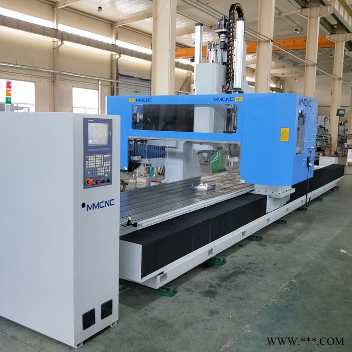 明美数控 供应铝幕墙高速四轴数控加工中心铝幕墙高速双工作台数控加工中心铝型材龙门四轴加工中心圆盘换刀数控加工中心图4