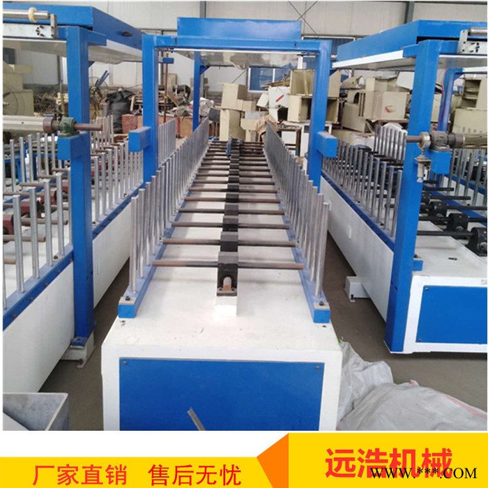 远浩 650集成墙板包覆机 热胶木皮包覆机 铝型材线条包覆机图4