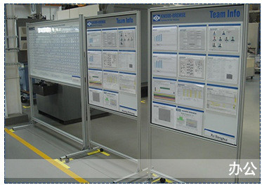 工业铝型材展示架、展览铝型材及配件、工业铝型材及配件图2