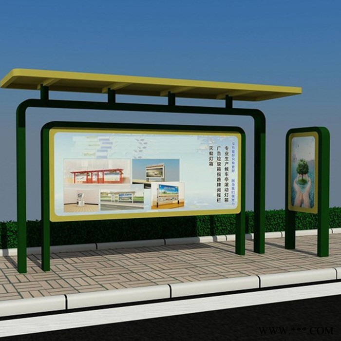 宿迁铭杨  铝型材候车亭灯箱 可根据客户的需求定做  量大价优图5