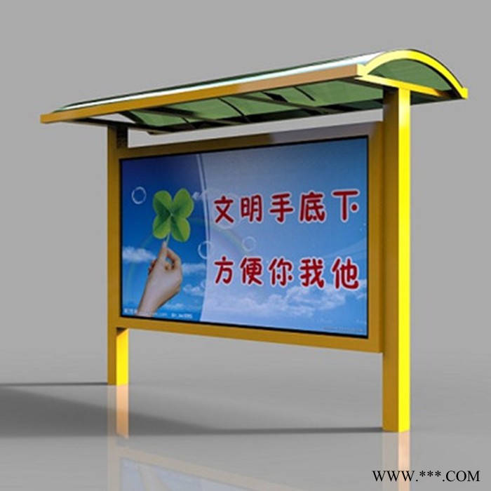 宿迁铭杨  铝型材候车亭灯箱 可根据客户的需求定做  量大价优图8