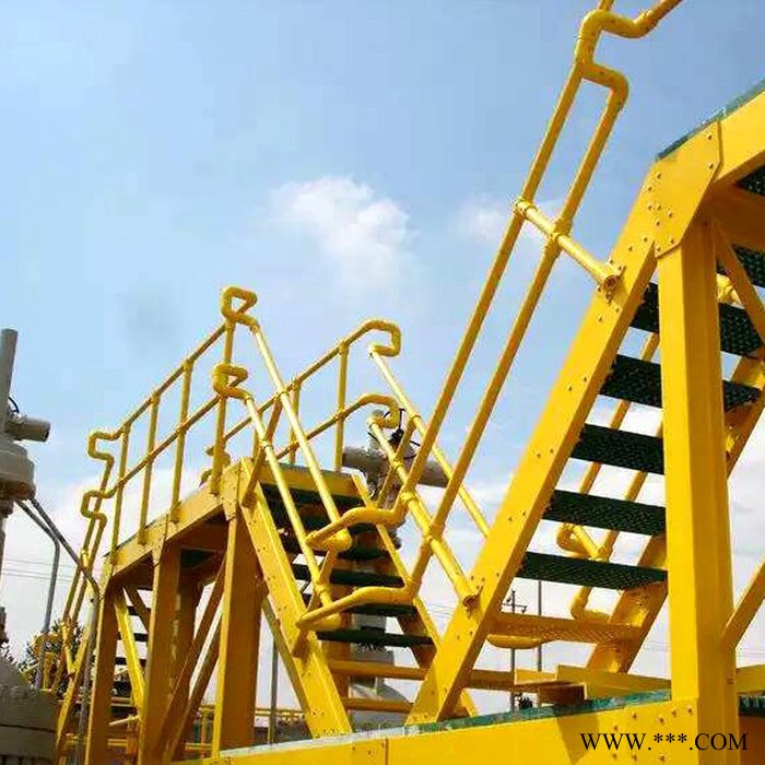 许昌玻璃钢工业爬梯 拉挤型材 玻璃钢平台爬梯 玻璃钢爬梯生产厂家图3