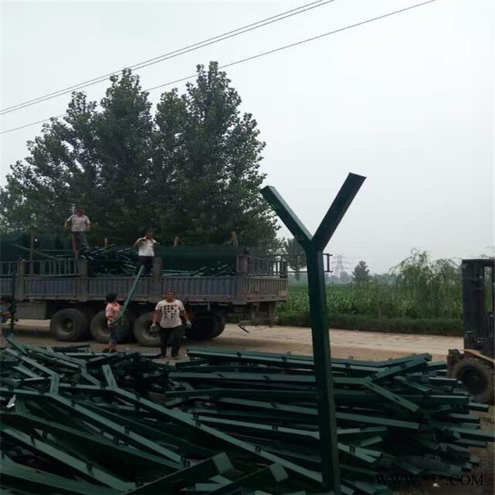 花池防护专用护栏 规格可定制 澜润仓库防护隔离栅 铝型材安全防护围栏 公园围墙网价格图4