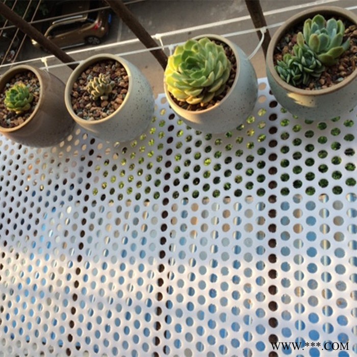 明聪 定做冲孔网 阳台花架冲孔网 圆孔网 不锈钢冲孔网 镀锌冲孔网冲孔板 铝板冲孔图3