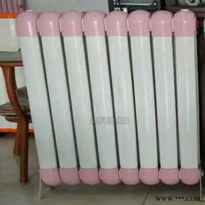 金明春  铜铝复合散热器生产厂家 铜铝复合散热器型号 **的铝型材图3