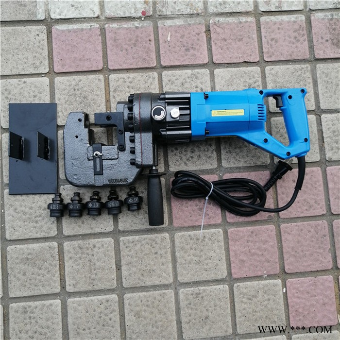 DCK20手提式电动液压冲孔机模具 电动槽钢冲孔器 液压铜铝板打孔机图7