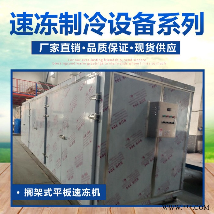 搁架式铝平板速冻机 平板水产速冻机 固定式铝板速冻机 平板冻结图4