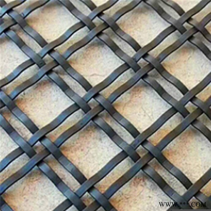 乾卓金属网 加工不锈钢装饰编织品 办公室移动隔断 异形铝型材装饰网 金属简易房屋建设材料 热镀锌格栅板 4s店货架装饰图3
