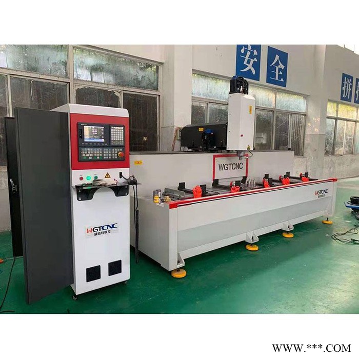 威格特 WGTB-3000金属型材高速数控三轴钻铣床 工业铝型材三轴数控加工中心图3