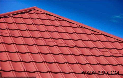 第五立面 彩石金属瓦** 蛭石瓦 镀锌铝板瓦可定制 规格齐全颜色多样图5