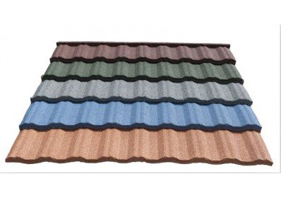 第五立面 彩石金属瓦** 蛭石瓦 镀锌铝板瓦可定制 规格齐全颜色多样图2