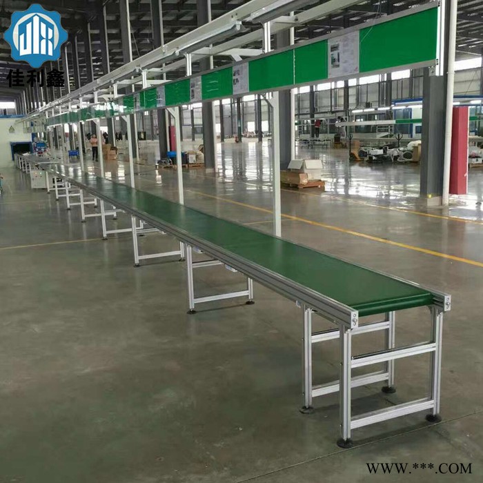 佳利鑫 深圳铝型材光拉皮带线 输送流水线 皮带包装生产线图2