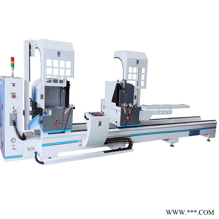 赛斯智能 断桥铝门窗设备  工业铝型材下料切割锯 铝型材重型数控双头精密切割锯图4