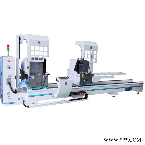 赛斯智能 断桥铝门窗设备  工业铝型材下料切割锯 铝型材重型数控双头精密切割锯图5