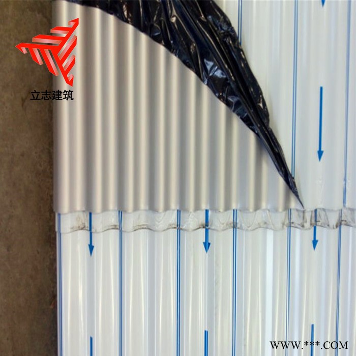 外墙装饰铝板 汽车4S店780型金属墙面波纹板 铝镁锰墙面波浪板图6