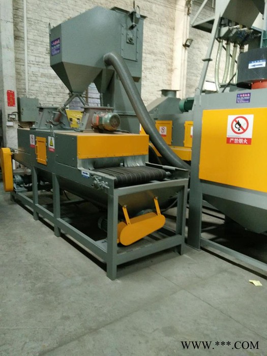 铝材喷砂机 大型铝型材铝板表面喷砂机 佛山铝材喷砂机图2