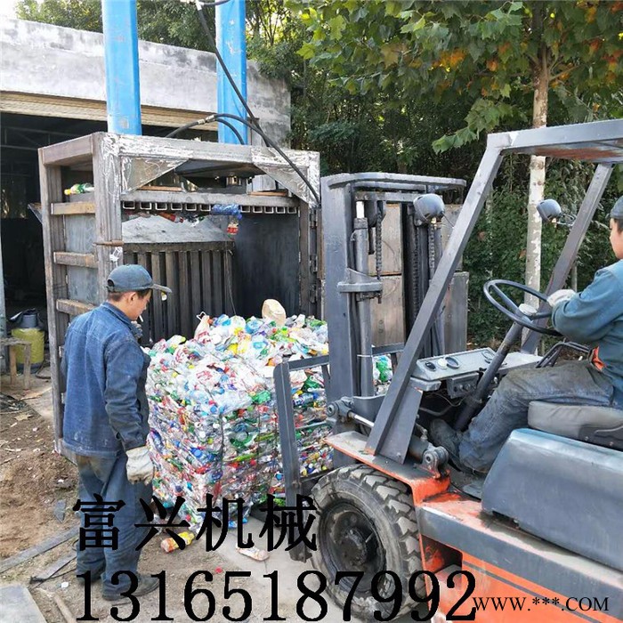半自动铝板铁屑压块机图3