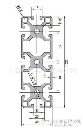 山东青岛工业铝型材直销 标准型材 非标型材 标准件 4012