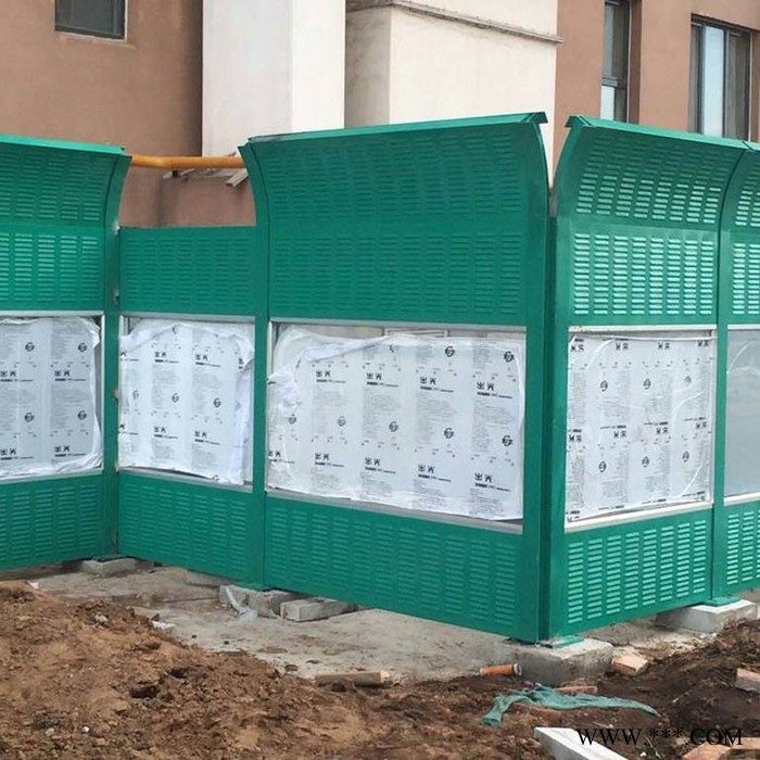 扩展 封闭式声屏障 PC耐力板声屏障 镀锌板声屏障 百叶铝板声屏障 百叶声屏障板图1