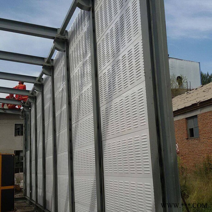 扩展 封闭式声屏障 PC耐力板声屏障 镀锌板声屏障 百叶铝板声屏障 百叶声屏障板图3