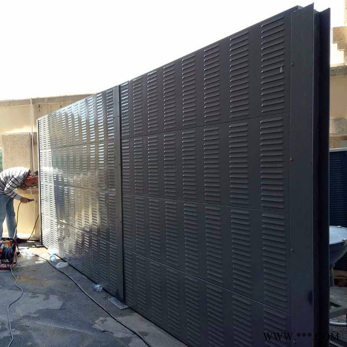 扩展 封闭式声屏障 PC耐力板声屏障 镀锌板声屏障 百叶铝板声屏障 百叶声屏障板图5