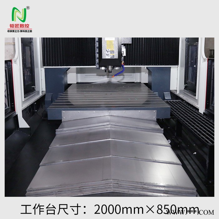 钜匠数控二米大行程雕刻机铝板装饰雕花门窗工艺品加工图4