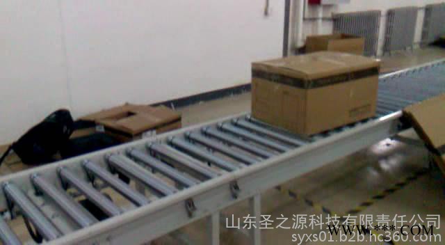 辊筒转弯输送机铝型材 倾斜输送滚筒图4
