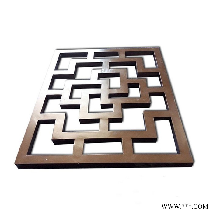 环保来图定制 铝窗花生产厂家加工定制 雕花铝板窗花 金属铝窗花图3