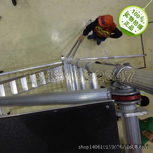 广东广州东莞深圳12米25米高度铝合金脚手架铝型材塔架棚架子价格 脚手架厂家图2