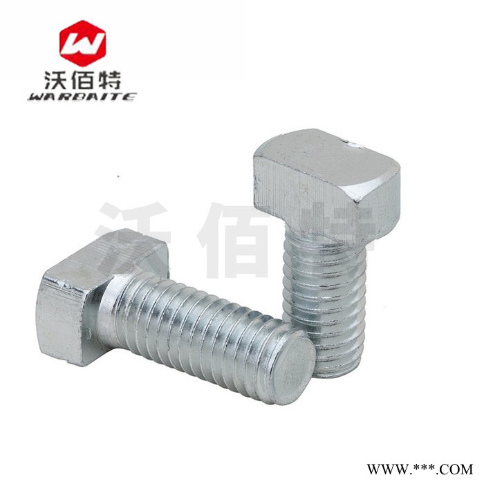 国标T型螺栓 锤头螺丝 工业铝型材配件螺杆连接件 30/40 M6 M8图3