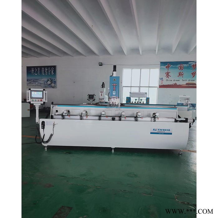 赛斯智能 数控钻铣床加工中心 铝型材3+1数控钻铣床 铝合金门窗机械设备图5