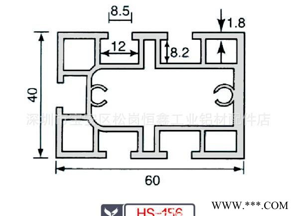 工业支架铝型材图2