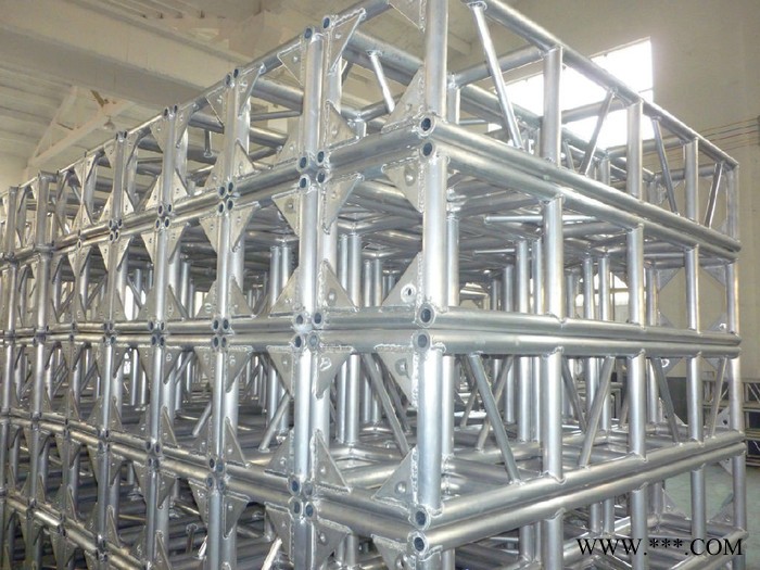 供应520*600铝合金舞台桁架铝合金灯光架螺丝架龙门架Truss架国标铝合金铝板大桁架图3