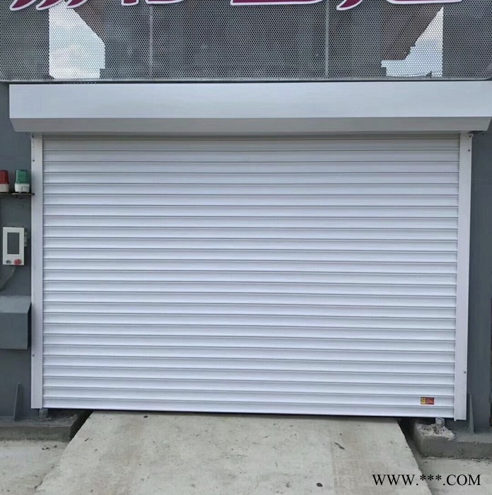 宇翔湛江铝合金卷帘门型材电动门工业快速门 生产厂家图7