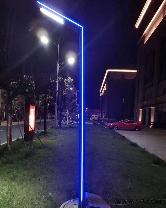 供应城市 住宅小区庭院灯 豪华太阳能庭院灯 庭院灯灯头 铝型材庭院灯图4