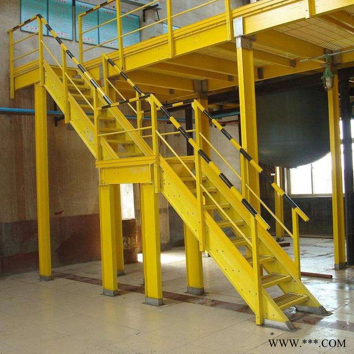 巴中玻璃钢工业爬梯 拉挤型材 玻璃钢护笼爬梯 ** 可定制图3