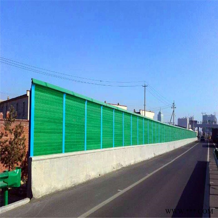扩展** 高端声屏障 道路交通隔屏 声屏障 东北声屏障 铝板隔音墙 城市道路高架桥声屏障图5