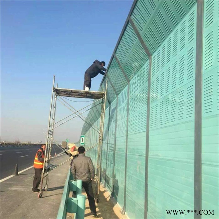 扩展** 高端声屏障 道路交通隔屏 声屏障 东北声屏障 铝板隔音墙 城市道路高架桥声屏障图3